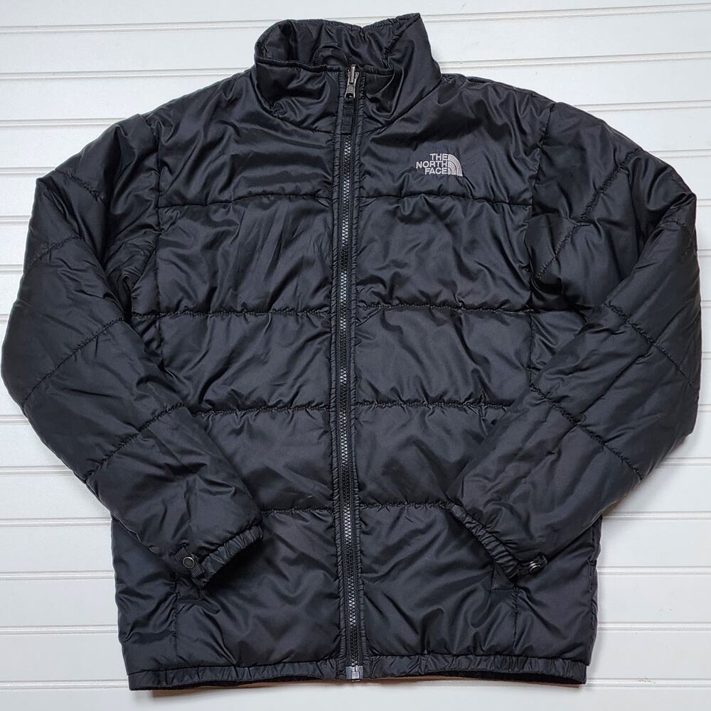 The North Face Boys Black Puffer Jacket Size L (14-16)